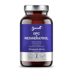PANASEUS OPC + resveratrol (50 caps) - Viking Supplements