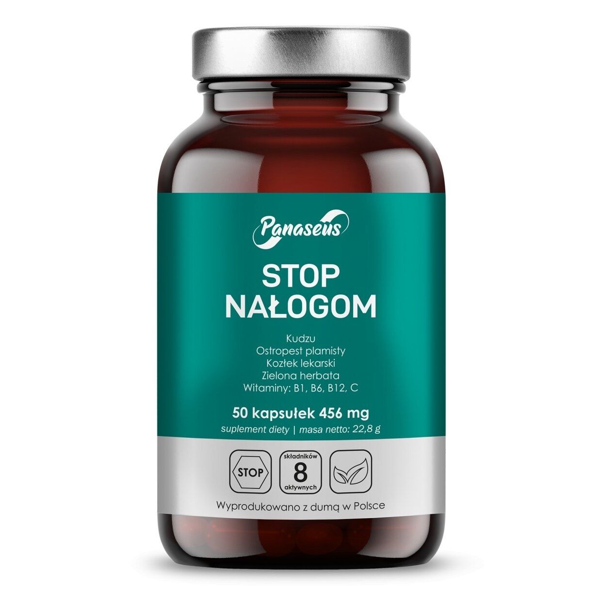 PANASEUS Stop alle dipendenze (50 capsule) - Viking Supplements