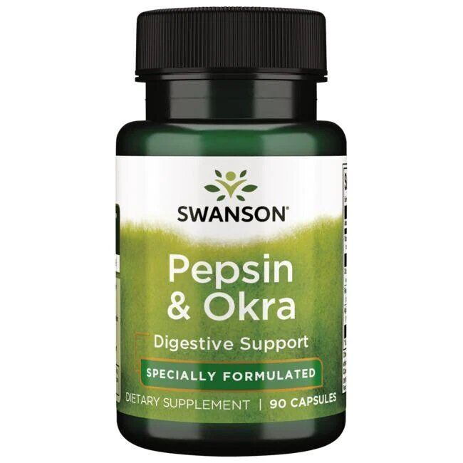 Pepsina e gombo - 90 capsule - Viking Supplements
