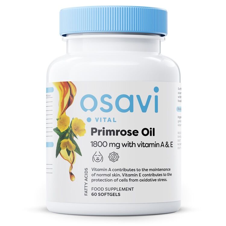 Olio di primula con vitamine A ed E