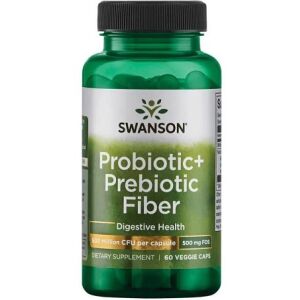 Fibre prebiotiche e probiotiche - 60 capsule - Viking Supplements