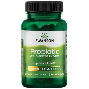 Probiotico con enzimi digestivi - 60 capsule - Viking Supplements