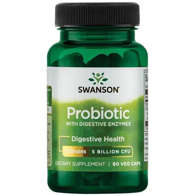 Probiotico con enzimi digestivi - 60 capsule - Viking Supplements