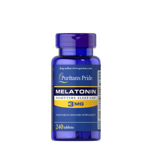 Puritans Pride Melatonina 3 mg (240 compresse) - Viking Supplements