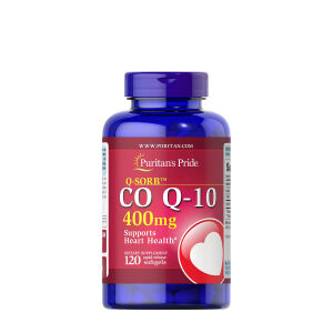 Puritan's Pride Q-Sorb™ CO Q-10 400 mg (120 capsule molli) - Viking Supplements