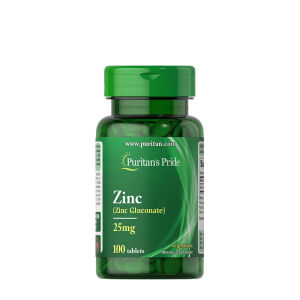 Puritan's Pride Zinco 25 mg (100 compresse) - Viking Supplements