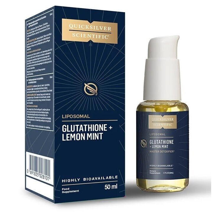 QUICKSILVER Glutatione liposomiale + Menta e limone EU (50 ml) - Viking Supplements