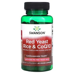 Riso rosso fermentato e CoQ10 - 60 capsule vegetali - Viking Supplements