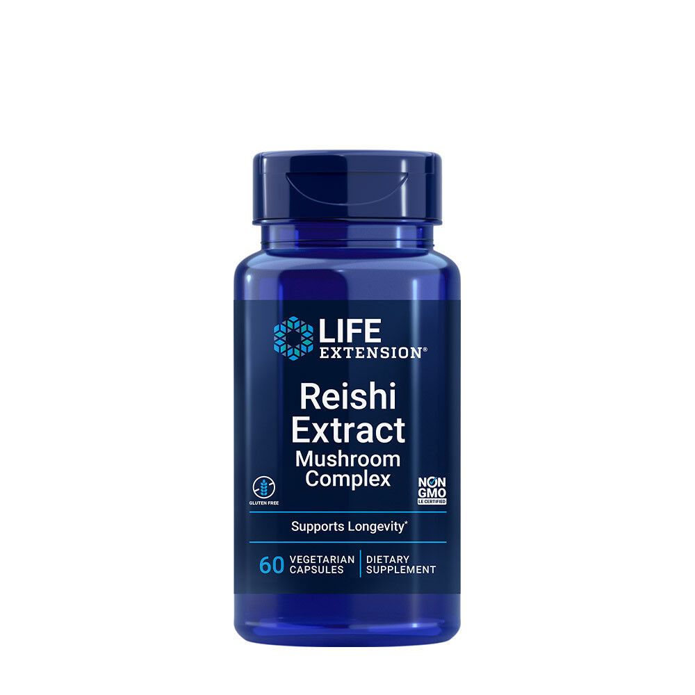 Complesso a base di estratto di fungo Reishi - 60 capsule vegetali - Viking Supplements