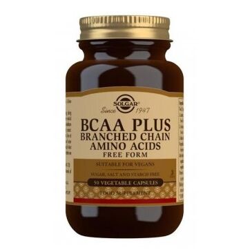 SOLGAR BCAA Plus Free Form (50 caps) - Viking Supplements