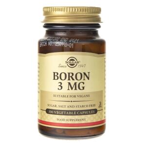 SOLGAR Boro 3 mg (100 capsule) - Viking Supplements
