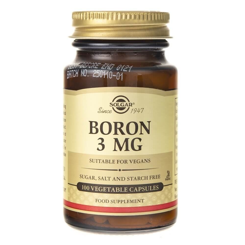 SOLGAR Boro 3 mg (100 capsule) - Viking Supplements