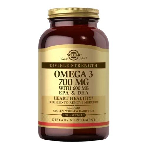 SOLGAR Omega-3 a doppia concentrazione (120 capsule molli) - Viking Supplements