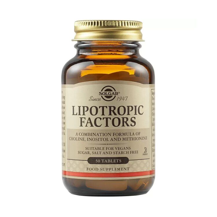 SOLGAR Fattori lipotropici (50 compresse) - Viking Supplements