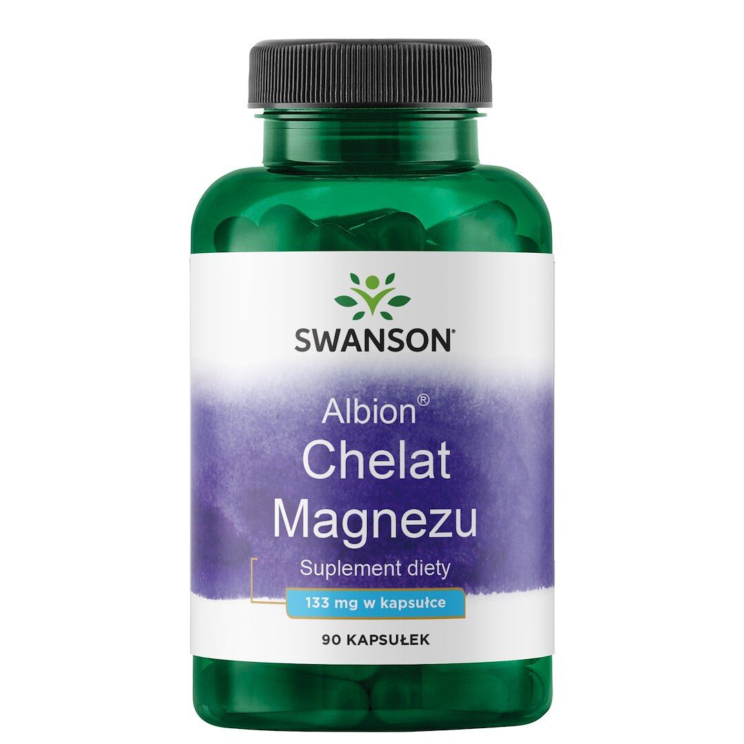 SWANSON Albion Chelat Magnezu 133 mg 90 capsule - Viking Supplements