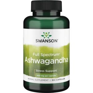 SWANSON Ashwagandha 450 mg 100 capsule - Viking Supplements