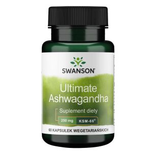 SWANSON Ashwagandha KSM-66 250 mg 60 capsule - Viking Supplements