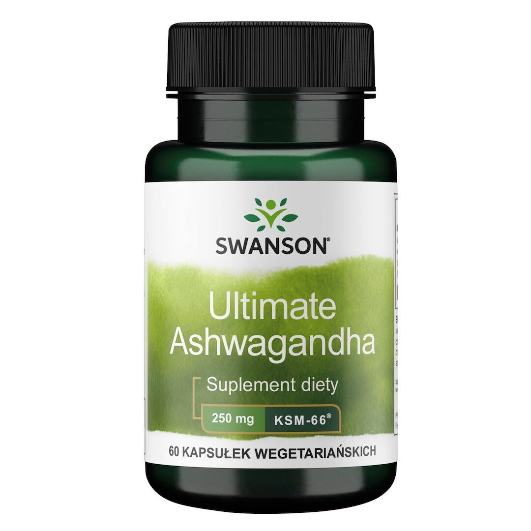 SWANSON Ashwagandha KSM-66 250 mg 60 capsule - Viking Supplements