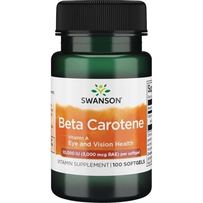 SWANSON Beta-carotene 10.000 UI 100k - Viking Supplements
