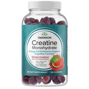SWANSON Creatina monoidrato al gusto anguria (120 gelatine) - Viking Supplements