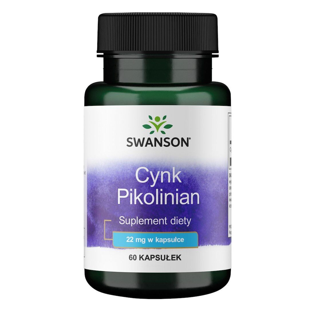 SWANSON Zinco (picolinato) 22 mg 60 capsule - Viking Supplements
