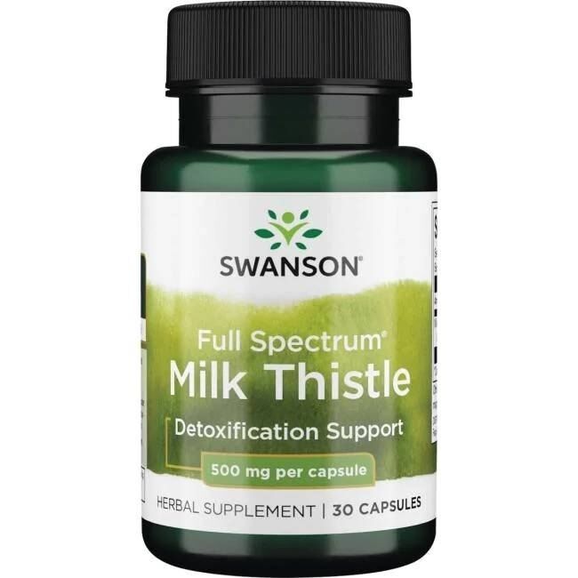 SWANSON FS Cardo mariano 500 mg 30 capsule - Viking Supplements
