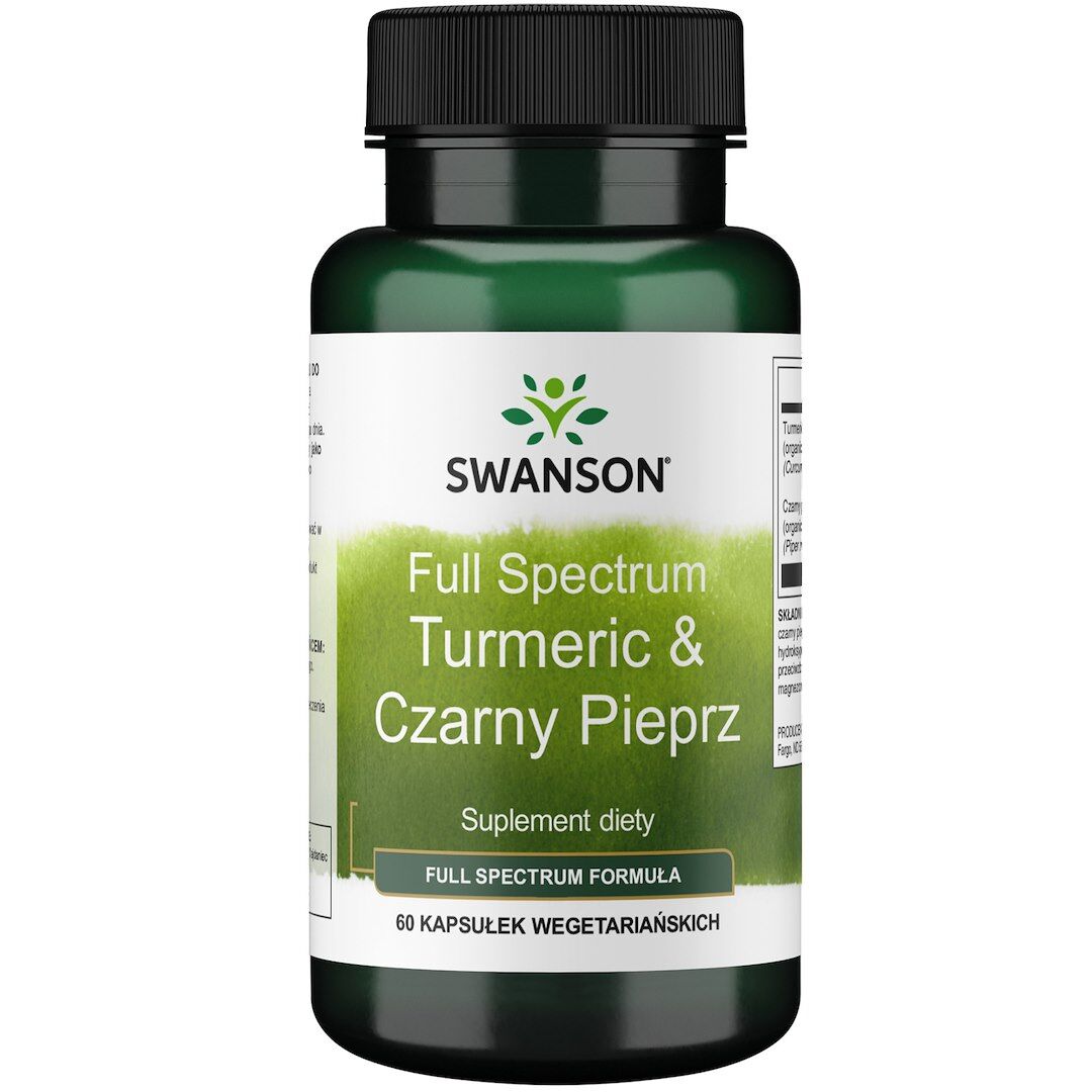 SWANSON FS Curcuma e pepe nero 60 capsule - Viking Supplements