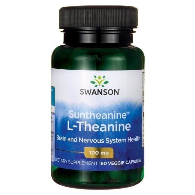 SWANSON L-Teanina 100 mg 60 capsule - Viking Supplements