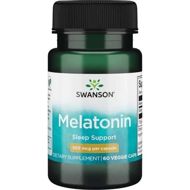 SWANSON Melatonina 500 mcg - Viking Supplements