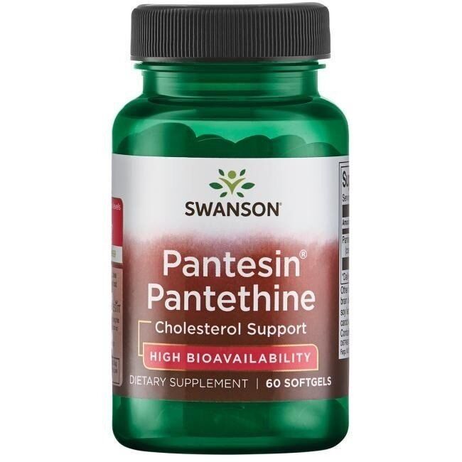 SWANSON Pantesin Panthetine 300 mg 60 capsule - Viking Supplements