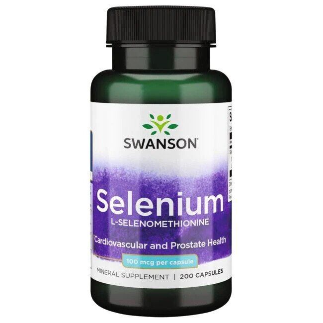 SWANSON Selen SeLECT 100 mcg 200 capsule - Viking Supplements