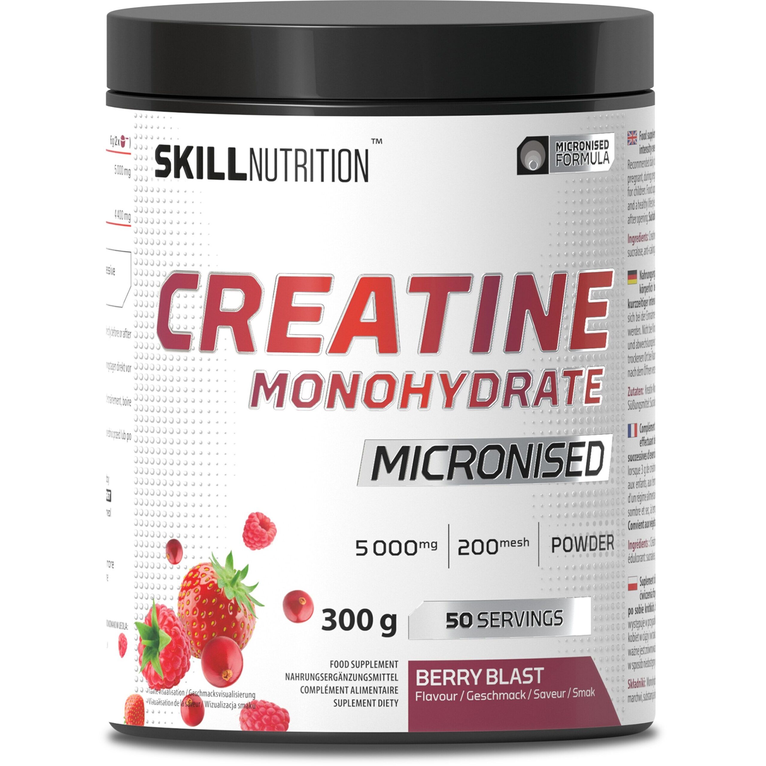 Skill Nutrition - Creatina monoidrato micronizzata aromatizzata