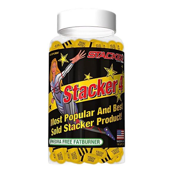 Stacker 4 - 100 capsule (EAN 8717472070517) - Viking Supplements