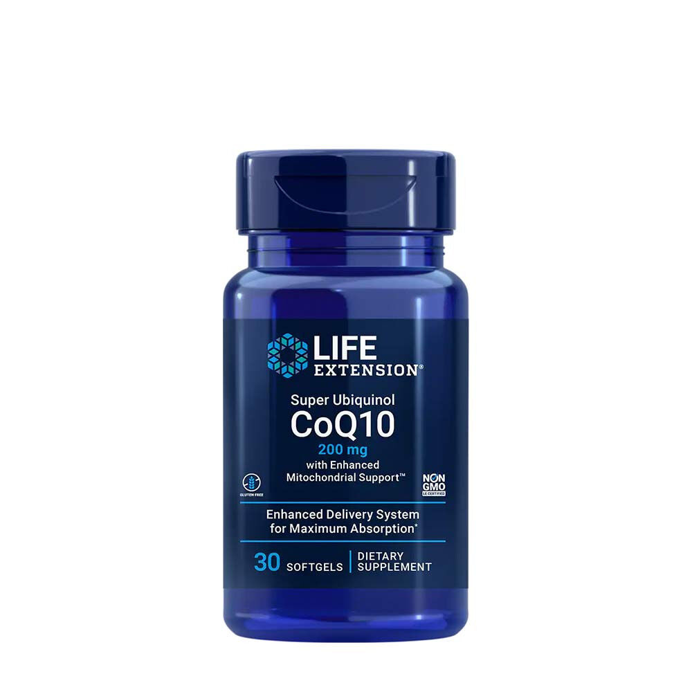 Super Ubiquinol CoQ10 con supporto mitocondriale potenziato
