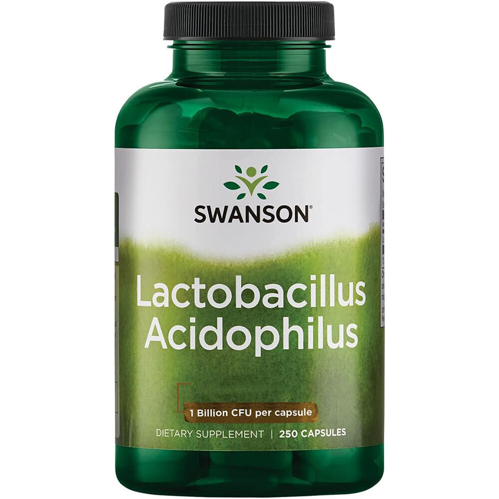 Swanson Lactobacillus Acidophilus 1 trilione di CFU, 250 capsule - Viking Supplements