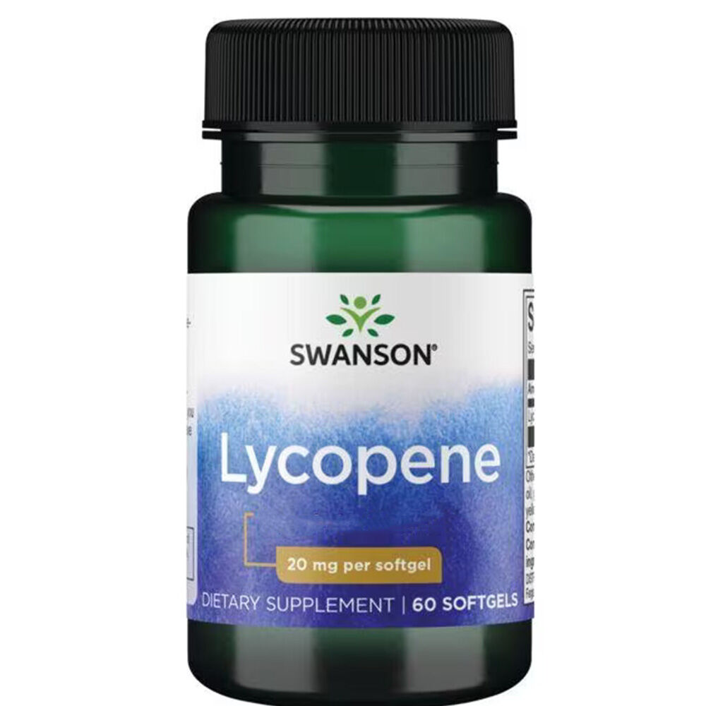 Swanson Licopene 20 mg, 60 capsule molli - Viking Supplements