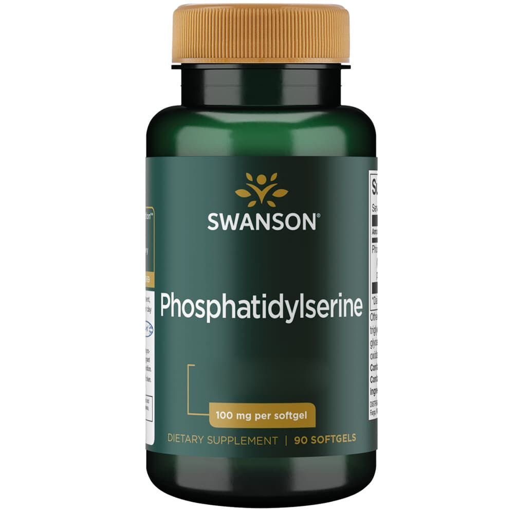 Swanson Fosfatidilserina 100 mg, 90 capsule molli - Viking Supplements