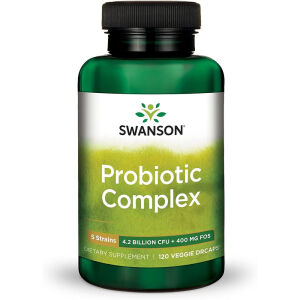 Swanson Probiotic Complex 4,2 miliardi di CFU, 120 capsule vegetali - Viking Supplements