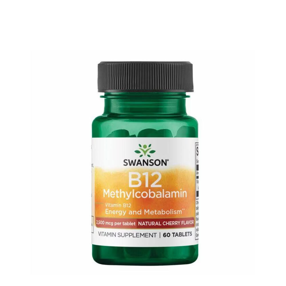 Swanson Vitamina B12 Metilcobalamina (60 compresse) - Viking Supplements