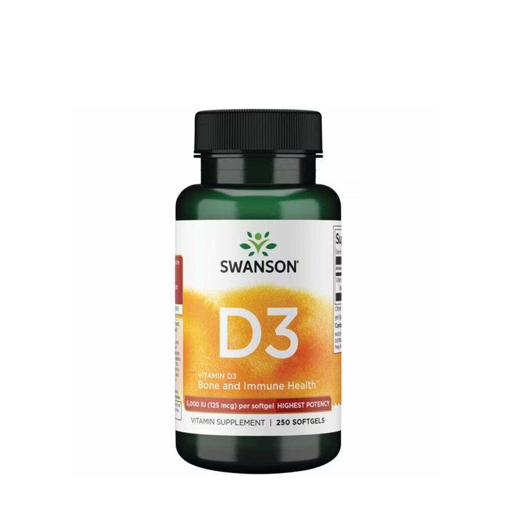 Swanson Vitamina D3 (250 capsule molli) - Viking Supplements