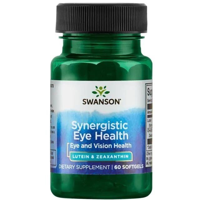Synergistic Eye Health Luteina e Zeaxantina - 60 capsule molli - Viking Supplements