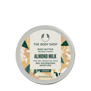 The Body Shop Almond Milk Body Butter (50 ml) - Viking Supplements