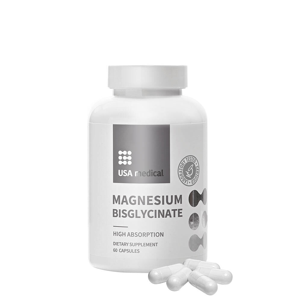 Bisglicinato di magnesio di origine medica (60 capsule) - Viking Supplements