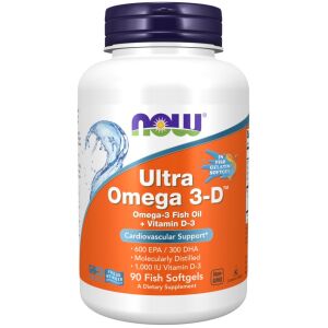 Ultra Omega 3-D con vitamina D-3 - 90 capsule molli - Viking Supplements
