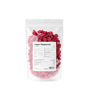 Vilgain Raspberries Lyophilized (100 g) - Nuvalia