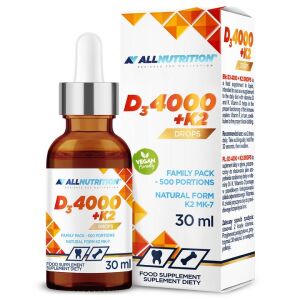 Vitamina D3 4000 + K2 in gocce - 30 ml. - Viking Supplements