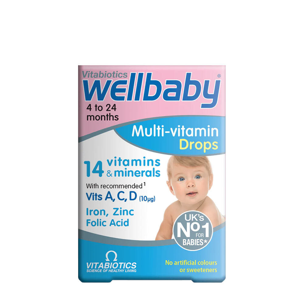 Vitabiotics Wellbaby Gocce Multivitaminiche (30 ml) - Viking Supplements
