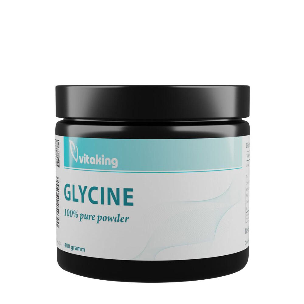 Vitaking Glicina 100% in polvere pura (400 g) - Viking Supplements