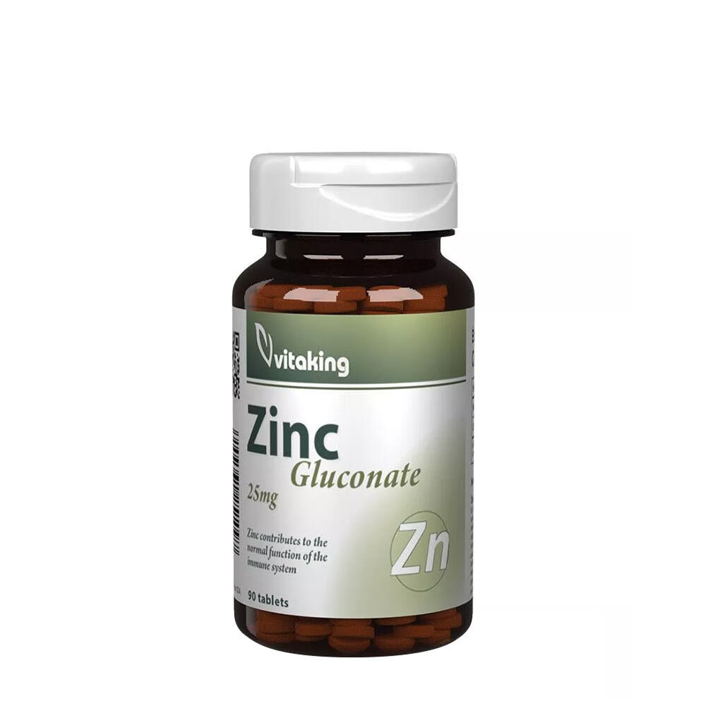 Vitaking Gluconato di zinco 25 mg (90 compresse) - Viking Supplements
