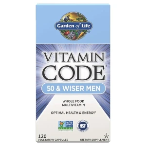 Vitamin Code 50 & Wiser Men - 120 capsule - Viking Supplements